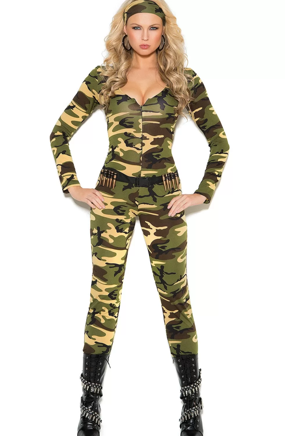 Shop Sexylingerieland EM-9102 Combat warrior - army costume Camouflage