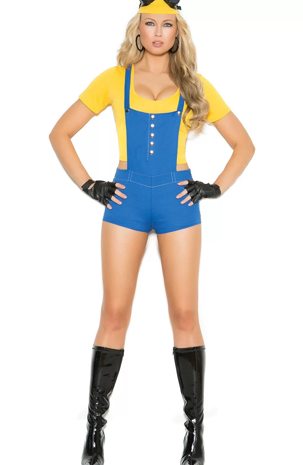 Cheap Sexylingerieland EM-9134 Sexy Subordinate - costume Blue/Yellow